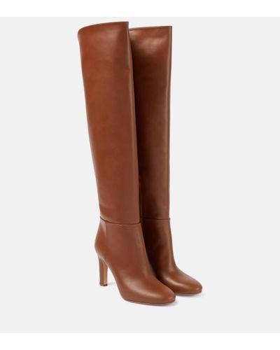 Gabriela Hearst Linda Leather Over-the-knee Boots - Brown