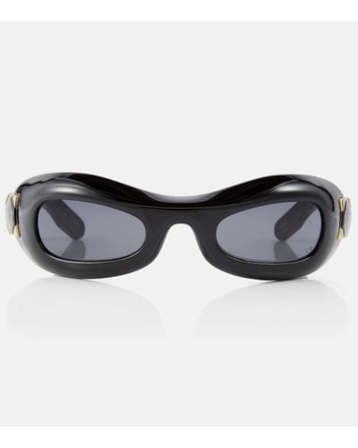 Dior Lady 9522 R1i Sunglasses - Brown