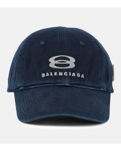 Balenciaga Cappello da baseball Unity Snowboard - Blu