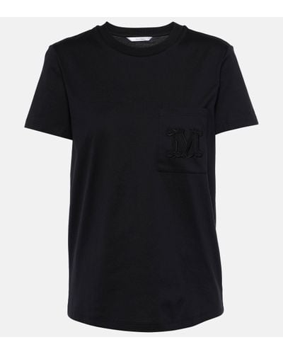 Max Mara T-shirt Papaia avec logo - Noir