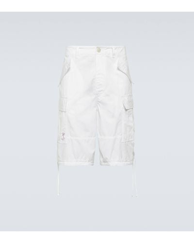 Undercover Cotton Shorts - White