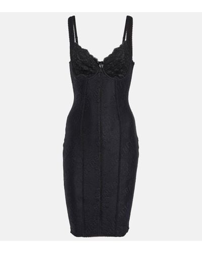 Balenciaga Lace Minidress - Black