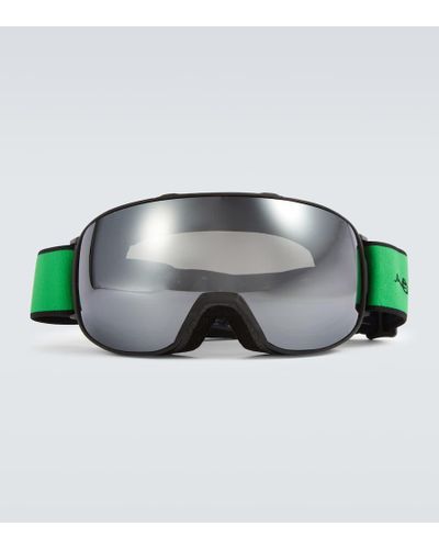 Bottega Veneta Gafas de esqui con logo - Gris