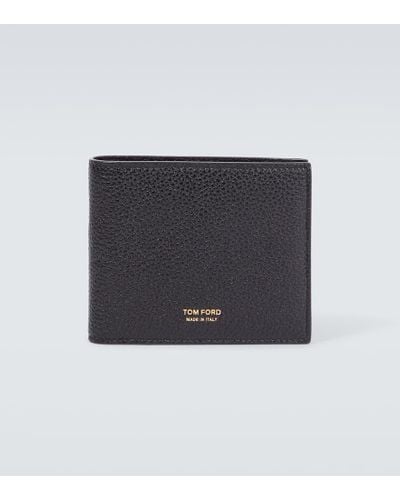 Tom Ford Portemonnaie aus Leder - Schwarz