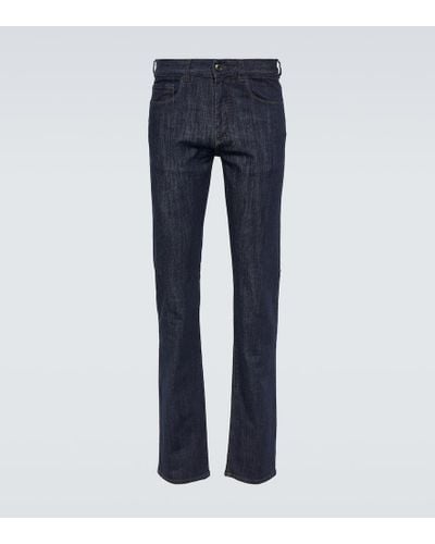 Canali Straight Jeans - Blau