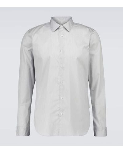 Orlebar Brown Giles Striped Cotton Shirt - Gray