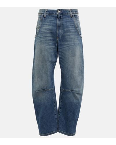 Nili Lotan Emerson Mid-rise Jeans - Blue