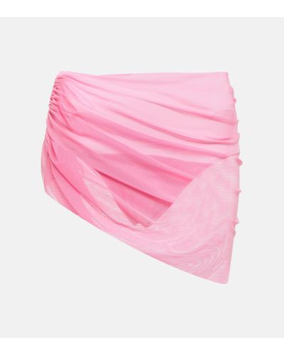 Norma Kamali Diana High-rise Bikini Bottoms - Pink