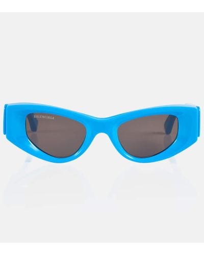 Balenciaga Cat-Eye-Sonnenbrille Odeon - Blau