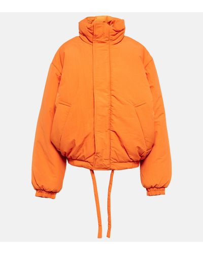 Acne Studios Nylon Puffer Jacket - Orange