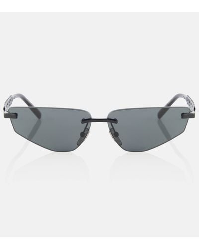 Dolce & Gabbana Dg Essentials Rectangular Sunglasses - Grey