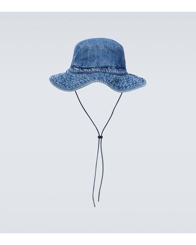 Our Legacy Space Denim Bucket Hat - Blue