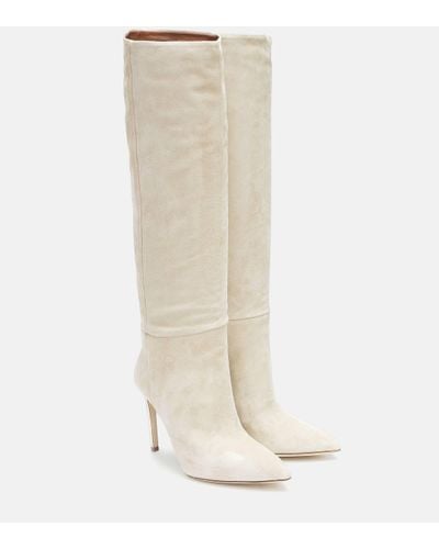 Paris Texas Suede Knee-high Boots - Multicolour