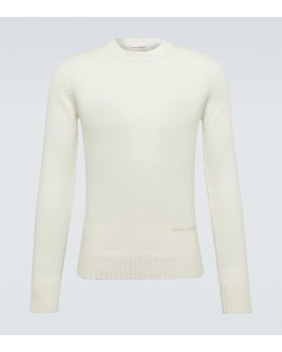 Alexander McQueen Cashmere Sweater - White