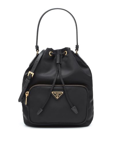 prada bucket nylon