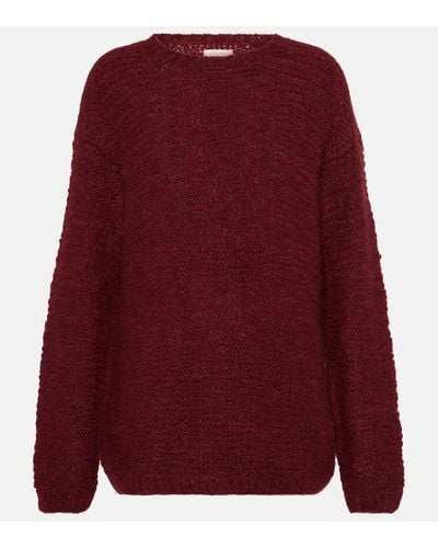 The Row Pullover in cashmere - Rosso