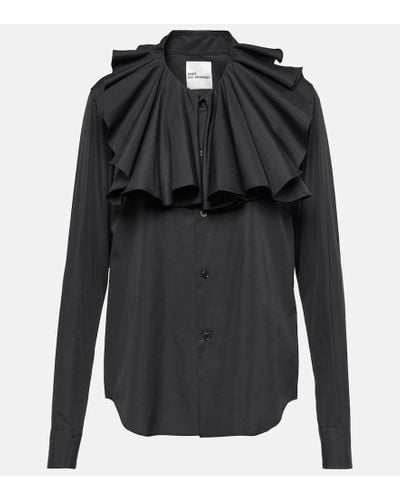 Noir Kei Ninomiya Hemd aus Baumwolle - Schwarz