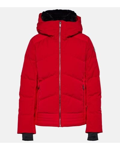 Fusalp Avery Quilted Ski Jacket - Red