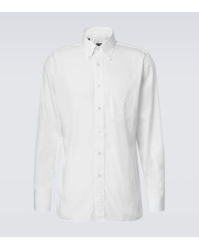 White Tom Ford Shirts for Men | Lyst