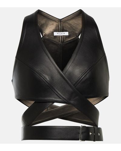 Alaïa Sleeveless and tank tops for Women | Online Sale up to 80