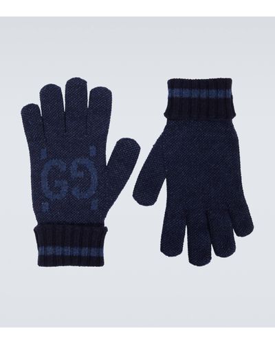 Gucci Gloves - Blue