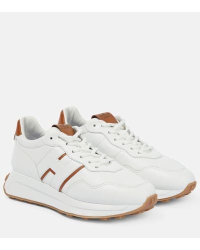 Hogan Sneakers H641 in pelle - Bianco