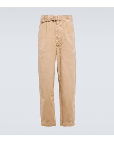 Polo Ralph Lauren Pantalon droit en coton - Neutre