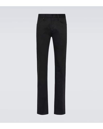 Gabriela Hearst Anthony Straight Jeans - Black