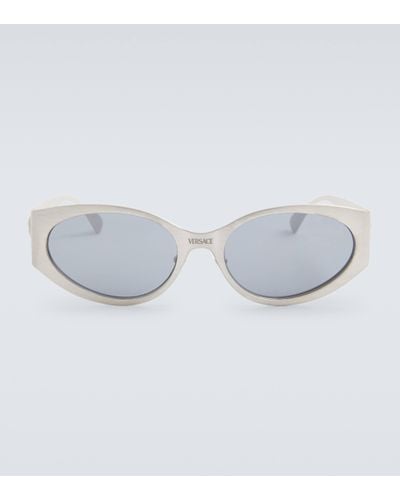Versace Medusa Oval Sunglasses - Blue