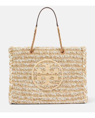 Shop Tory Burch 2022-23FW Saffiano Crossbody Outlet Straw Bags
