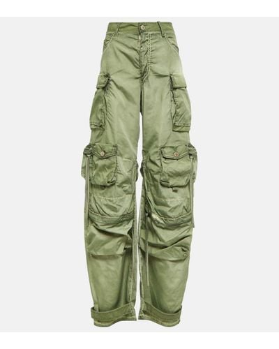 The Attico Pantalones cargo oversized - Verde