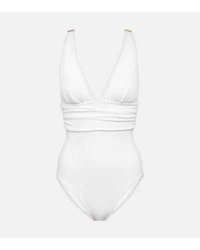 Melissa Odabash Panarea Swimsuit - White