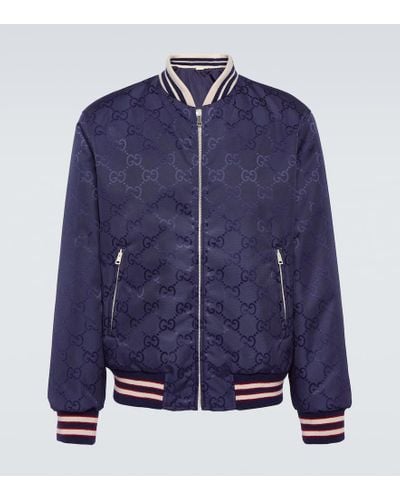 Gucci Reversible GG Jacket - Blue