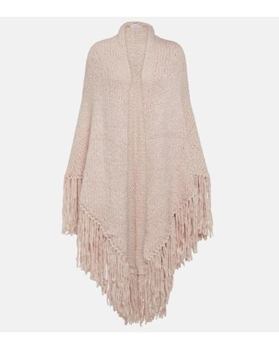 Gabriela Hearst Cape Lauren aus Kaschmir - Natur