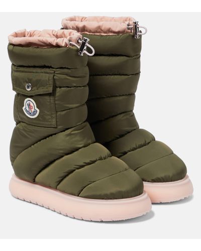 Moncler ‘Gaia’ Snow Boots - Green