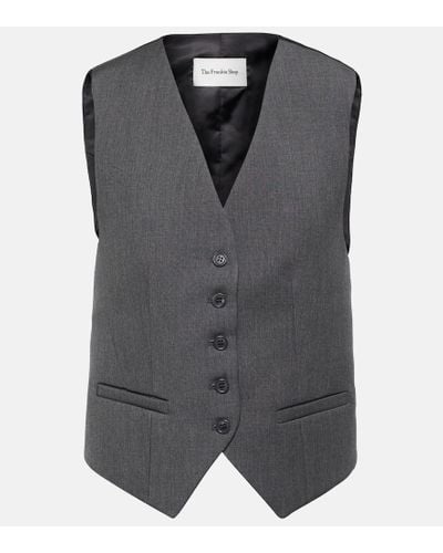 Frankie Shop Gelso Vest - Gray