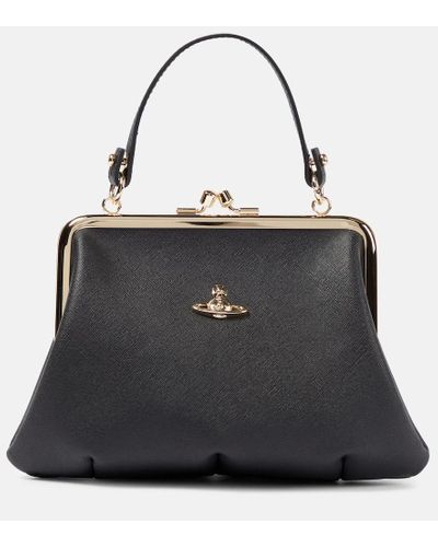 Vivienne Westwood Borsa Granny Small in similpelle - Nero