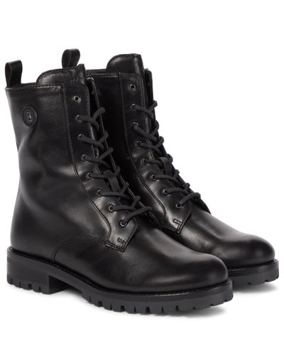 Bogner New Meribel Leather Ankle Boots - Black