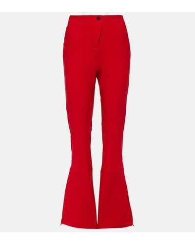 Fusalp Tipi Fuseau Ski Trousers - Red