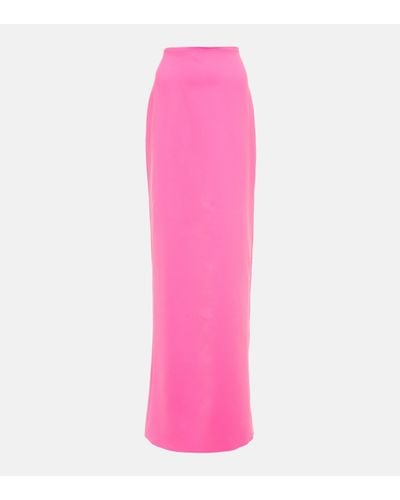 Monot High-rise Maxi Skirt - Pink