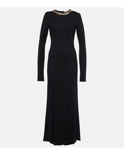 Dorothee Schumacher Embellished Maxi Dress - Black