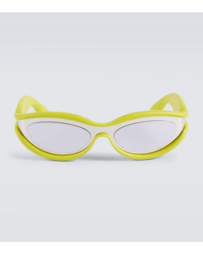 Bottega Veneta Cat-Eye-Sonnenbrille Hem - Gelb