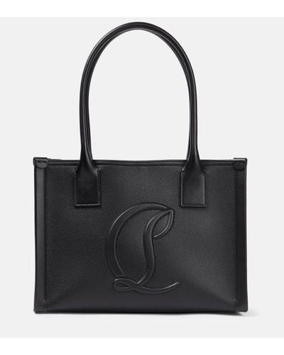 Christian Louboutin By My Side Large Leather Tote Bag - Black