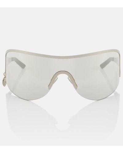 Acne Studios Lunettes de soleil Shield - Gris