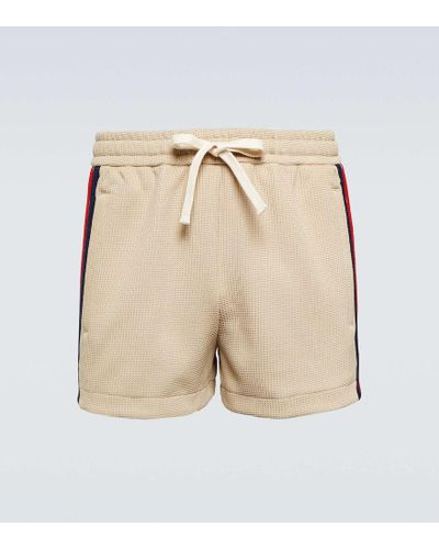 Gucci Shorts In Jersey - Neutro