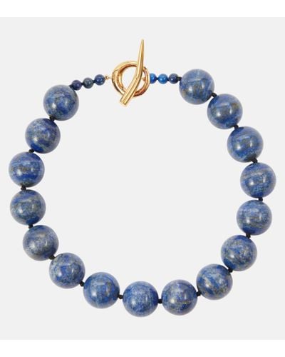 Sophie Buhai Perriand 18kt Gold Vermeil Choker With Lapis - Blue