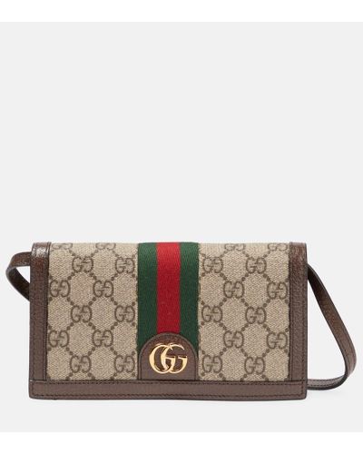 Gucci Ophidia GG Mini Belt Bag - Brown