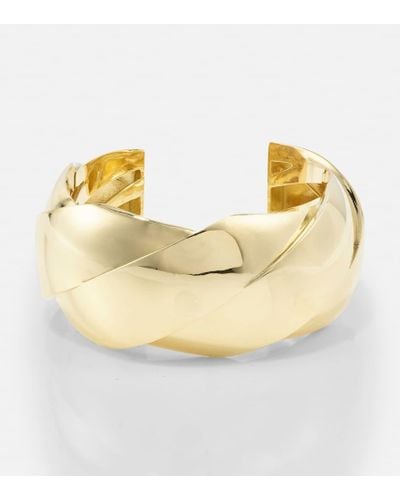 Ileana Makri Blaze 18kt Gold Cuff Bracelet - Metallic
