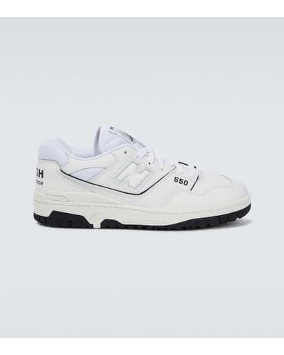 Comme des Garçons New Balance 550 Sneakers - Weiß