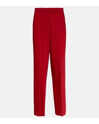 Dorothee Schumacher Modern Sophistication Slim Trousers - Red